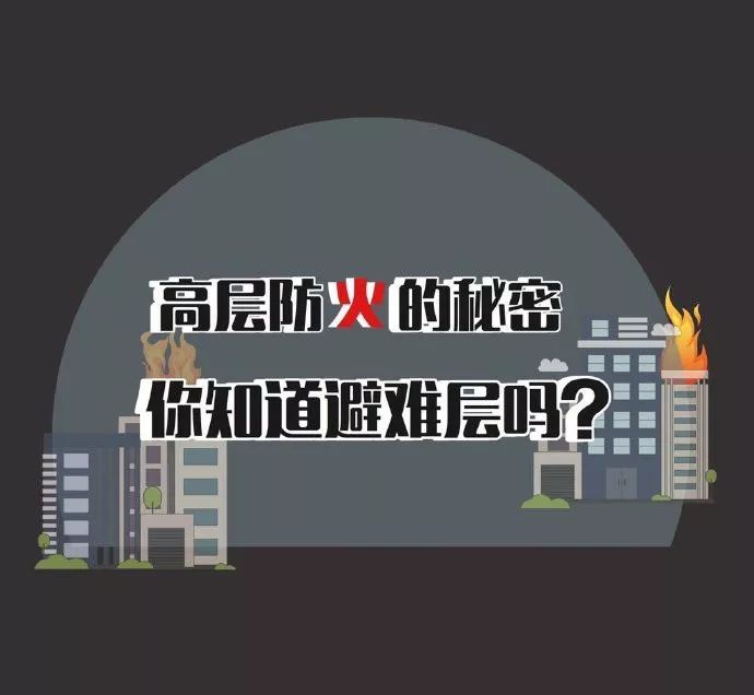 超高层避难层管理资料下载-超高层建筑着火，这个“避难层”你能找到吗