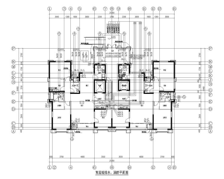 公路给排水施工方案资料下载-中建威海路项目12#19#楼给排水施工图