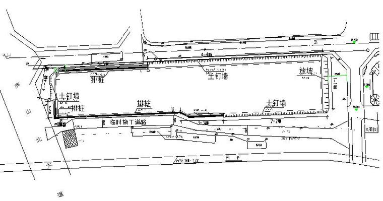 土钉墙深基坑专项安全施工（Word，57页）-支护结构