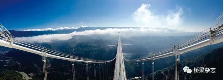 悬索桥荷载资料下载-复杂山区千米级悬索桥的设计与施工创新
