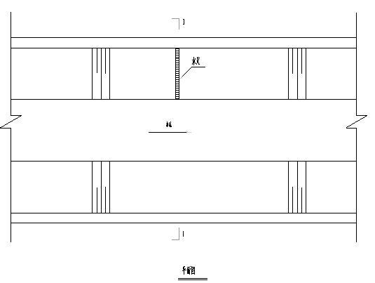 电路系统布置图CAD资料下载-标准断面量水系统布置图