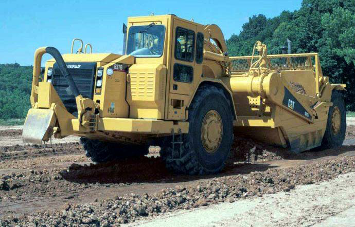 61卡特彼勒 657g 自行式铲运机