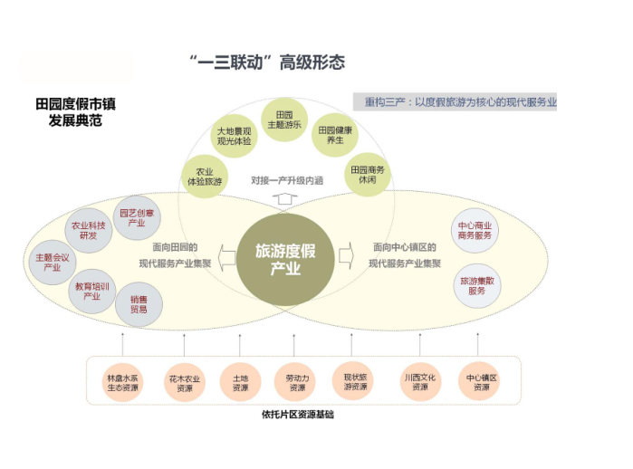 牡丹花海文化旅游产业园总体规划设计文本-“一三联动”高级形态