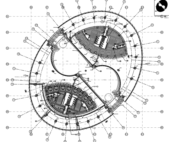 办公楼剖面效果图资料下载-[北京]丽泽办公楼办公样板层施工图+效果图