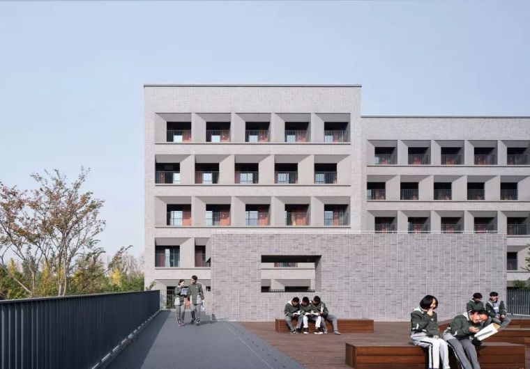 5层学生宿舍楼设计图资料下载-杭州第二中学钱江校区学生宿舍楼