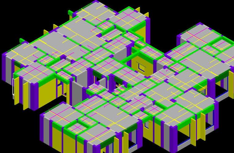 住宅楼项目bim丨图纸+模型+算量+场布+BIM5D-BIM实施过程展示