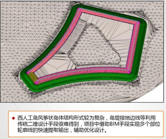 人工岛设计BIM技术应用与探索-BIM优化性