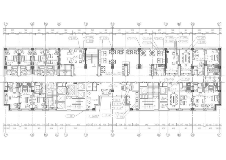 室内设计酒店过道施工图资料下载-哈尔滨五星级豪华商务型酒店施工图+实景图