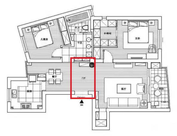 小户型没有玄关？这样设计就对了！_3