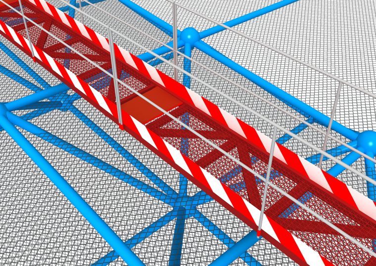 10米宽钢结构图资料下载-综合训练馆钢结构吊装施工方案