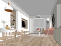 室内SU模型_欧式风格整体家装模型设计
