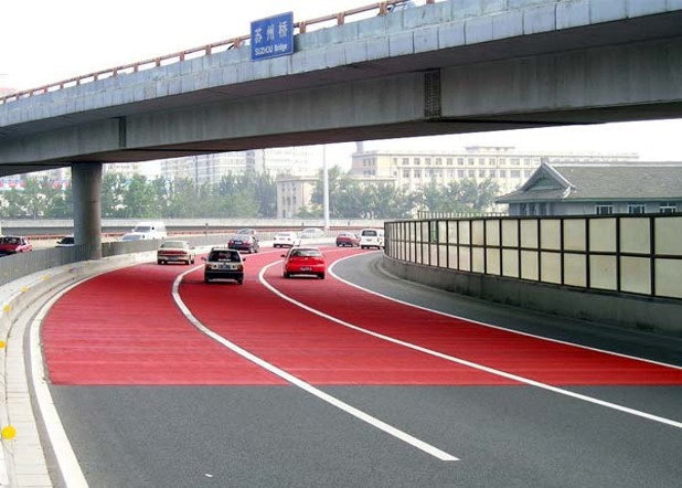 彩色沥青路面设计施工资料下载-彩色沥青路面简介、分类及研究方向