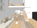 室内SU模型_日式风格整体家装模型设计
