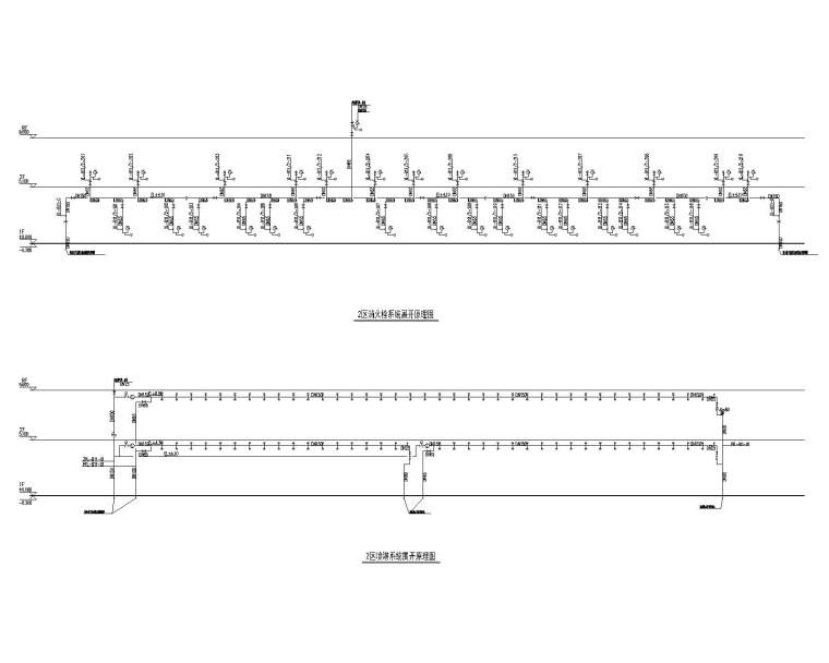 陕西汉中_汉街项目2区给排水施工图-2区消火栓系统展开原理图