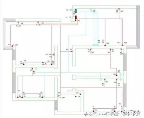 水电安装工程设计图纸，图纸符号代表什么？_4