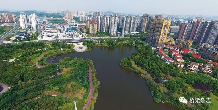 高架桥下空间的景观设计资料下载-融入城市文化的自贡市内高架桥设计