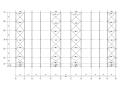48米双跨钢结构厂房结构施工图（CAD）
