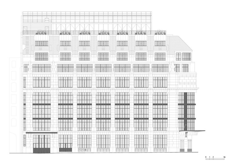 法国Technicolor 总部办公楼-FAA_RENARD_FACADE_longitudinale