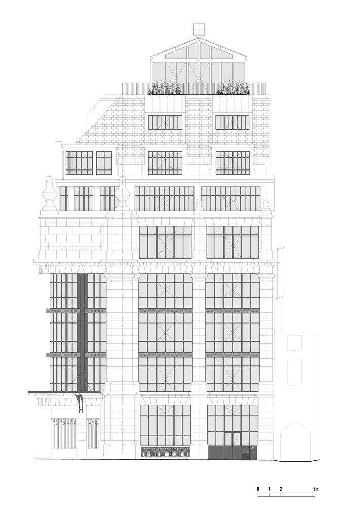 法国Technicolor 总部办公楼-FAA_RENARD_FACADE_transversale