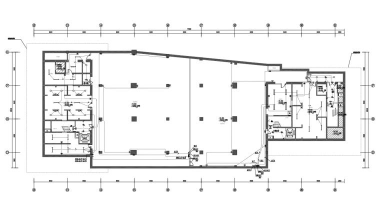 深圳2层变电站建筑图纸资料下载-深圳一类高层公共建筑电气施工图（全专业）