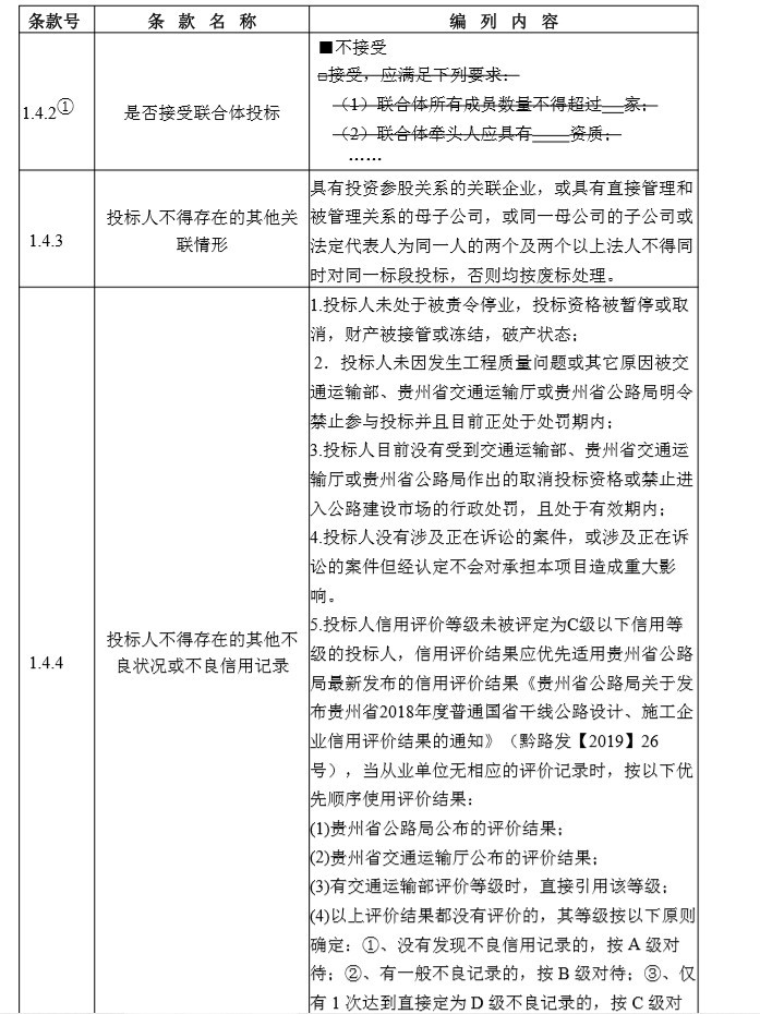 农贸市场改造投标文件资料下载-危桥改造招标文件技术评分最低标价法