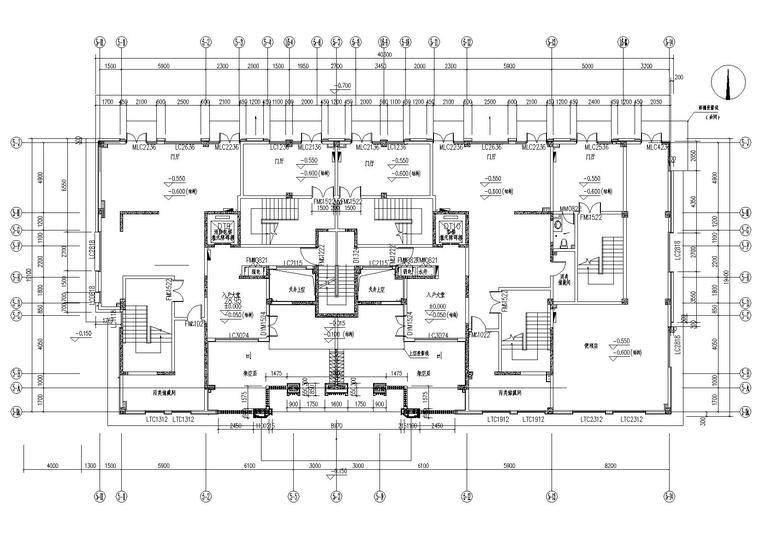 绿地建筑图纸资料下载-绿地新里波洛克公馆幕墙施工图