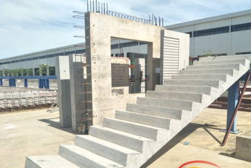 装配式楼梯设计cad图资料下载-装配式楼梯生产工艺及安装交底