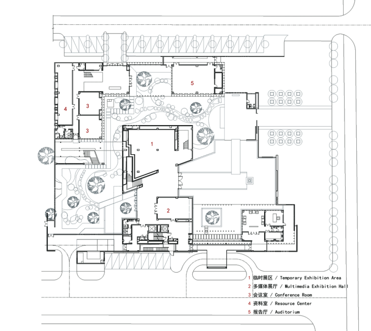 四川大学喜马拉雅文化及宗教研究中心-1F_Plan_“ª≤„∆Ω√ÊÕºA