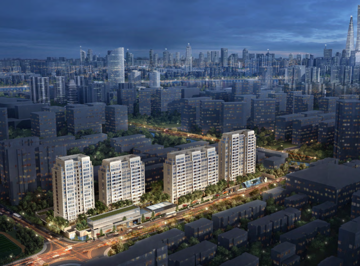 地块概念文本资料下载-杨浦区平凉社区某地块住宅项目概念设计文本