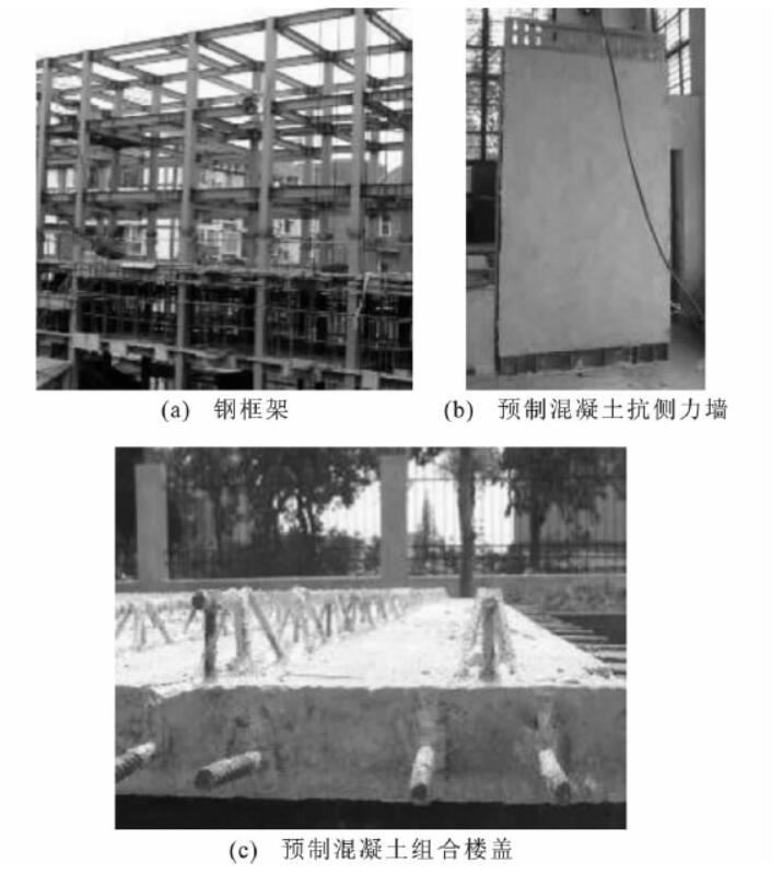 钢框架-预制混凝土抗侧力墙装配式结构体系-SPW体系基本构成