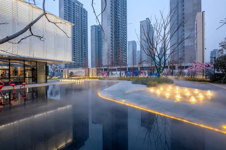 连云港欧堡利亚·紫宸示范区景观