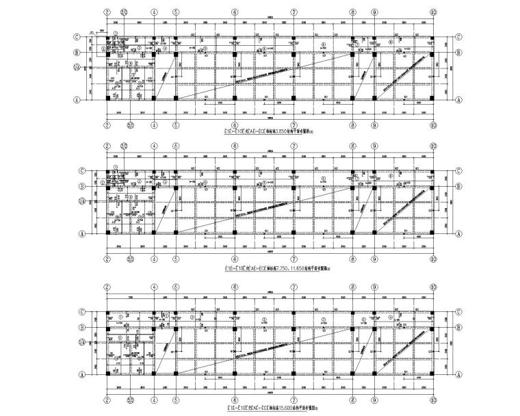 框架多层教学楼结构施工图资料下载-某5层框架结构教学楼办公楼施工图（CAD）