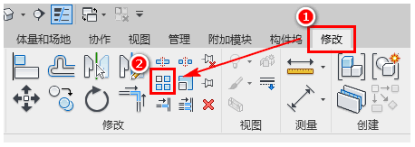 参数化分析图资料下载-Revit中如何设置闭合的圆形参数化阵列模型