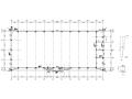某学校室内体育场网架结构施工图（CAD）
