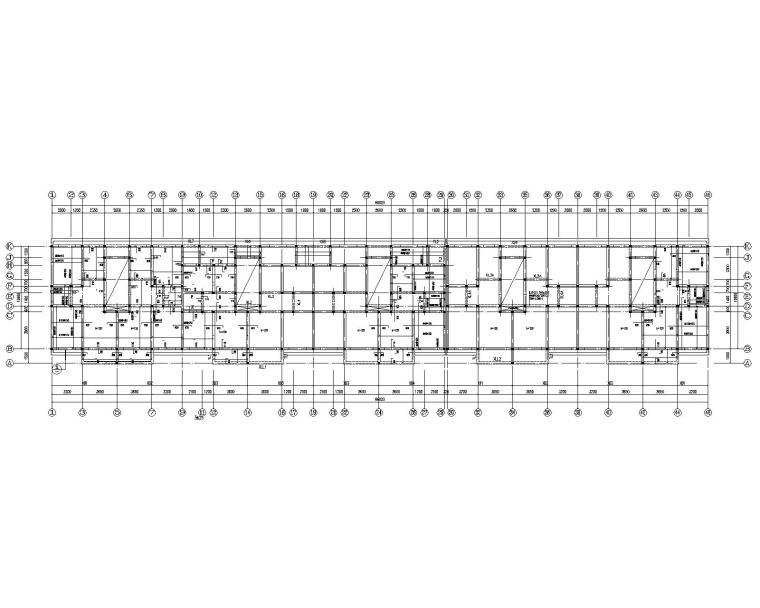 四户跃层cad施工图资料下载-某四层住宅砖混结构施工图（CAD）