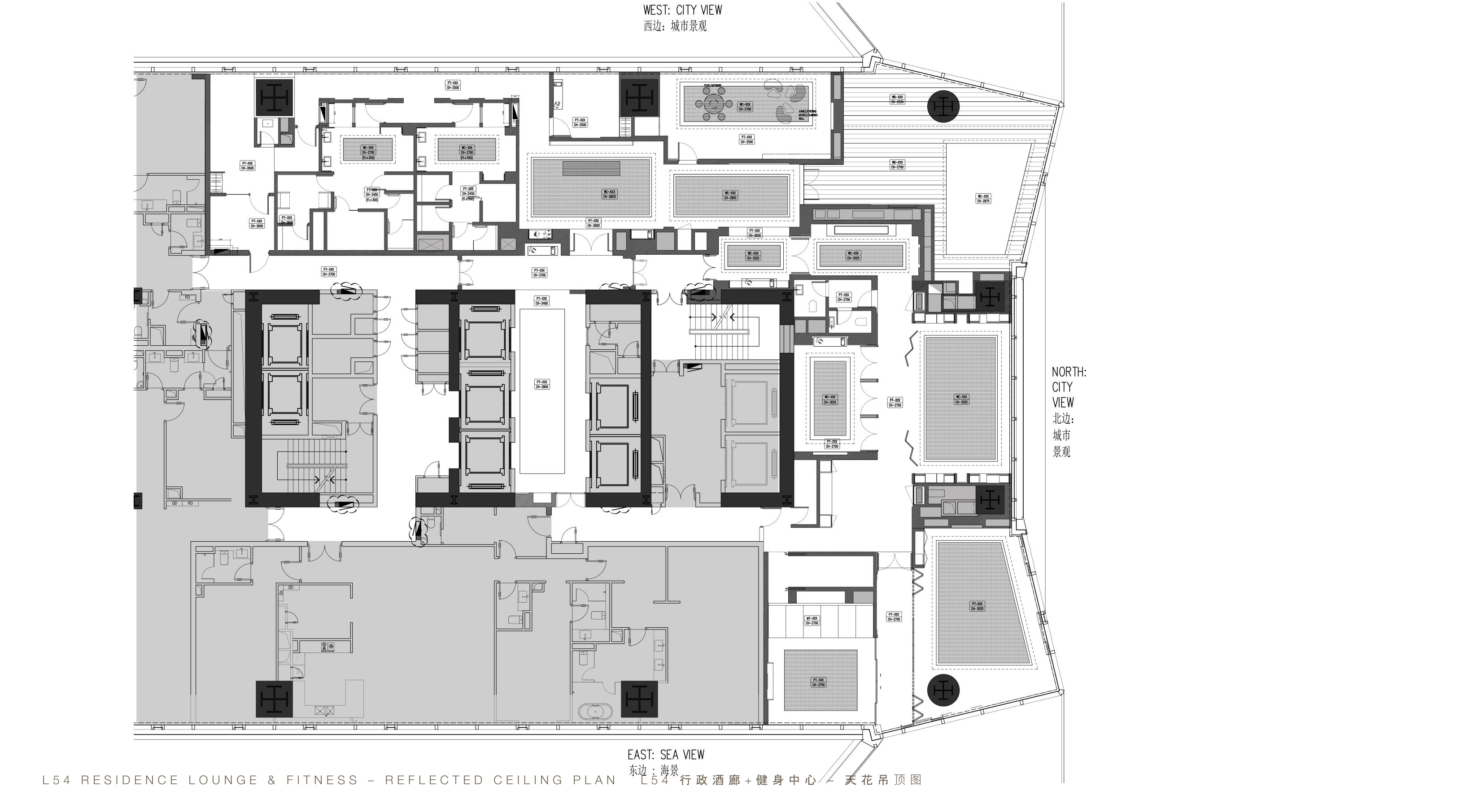 深圳弯壹号莱佛士酒店式公寓设计方案-室内方案文本-筑龙室内设计论坛