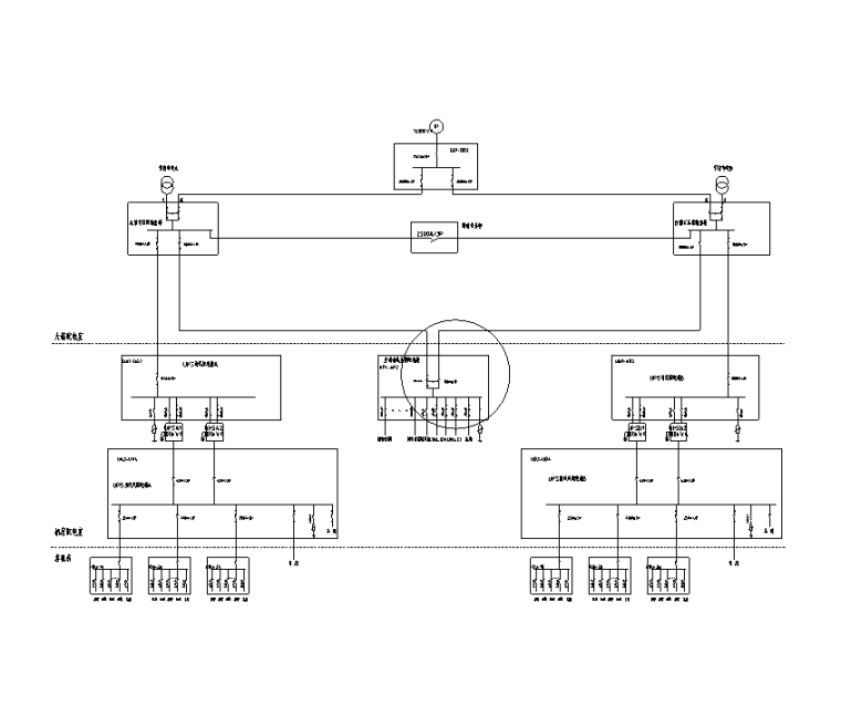 水泵机房电气施工图资料下载-山东3层机房电气施工图