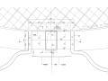 某商业室外混凝知名景观公司行桥结构施工图（CAD）