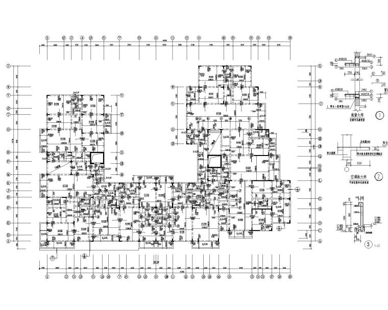 8层住宅图资料下载-某8层住宅混凝土结构施工图（CAD）