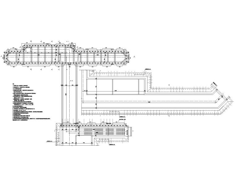 基坑围护措施资料下载-基坑围护及主体结构设计施工图（CAD）