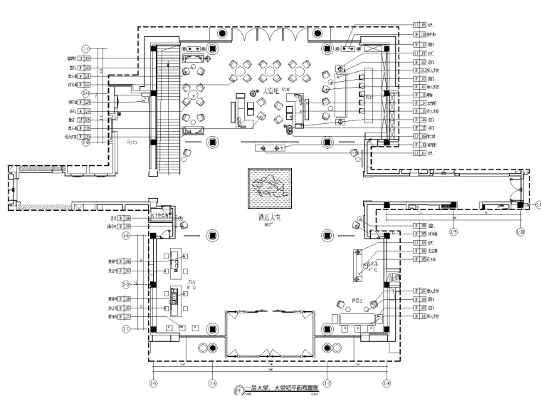 5层新中式办公资料下载-六安苍龙湖新中式度假酒店全套CAD施工图