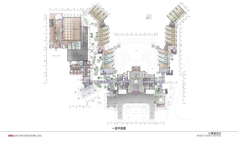 六安苍知名地产新中式度假酒店设计方案+效果图-六安白鹭圆酒店 (5)