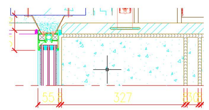 铝合金窗框施工图资料下载-框架结构贸易大厦铝合金窗专项施工方案