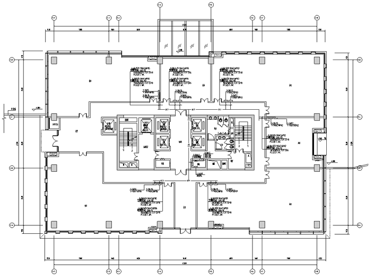 配套办公建筑su资料下载-深圳工业厂区及其他配套建筑电气专业施工图