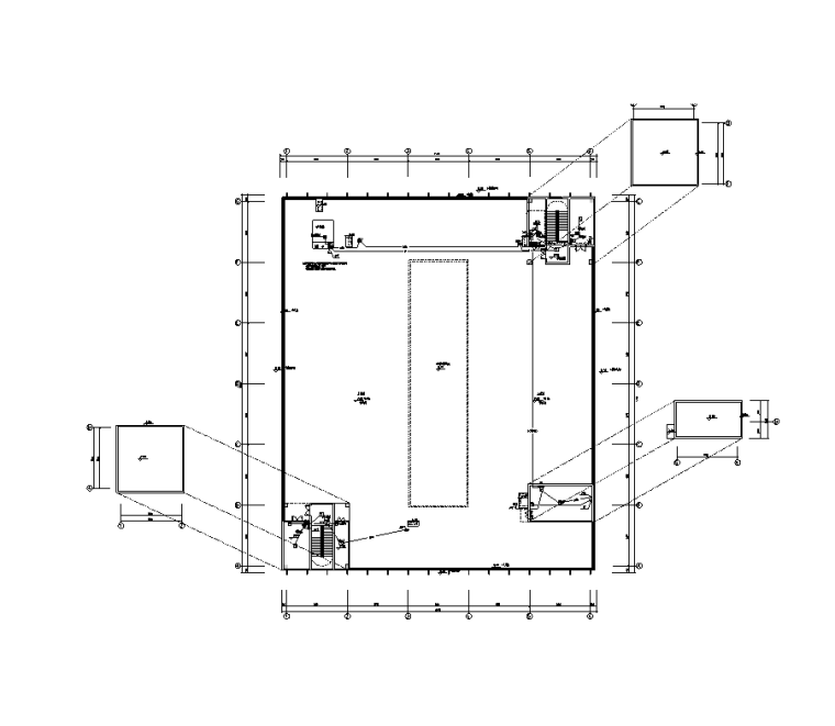 公共建筑施工图整套资料下载-南京4层公共建筑电气施工图