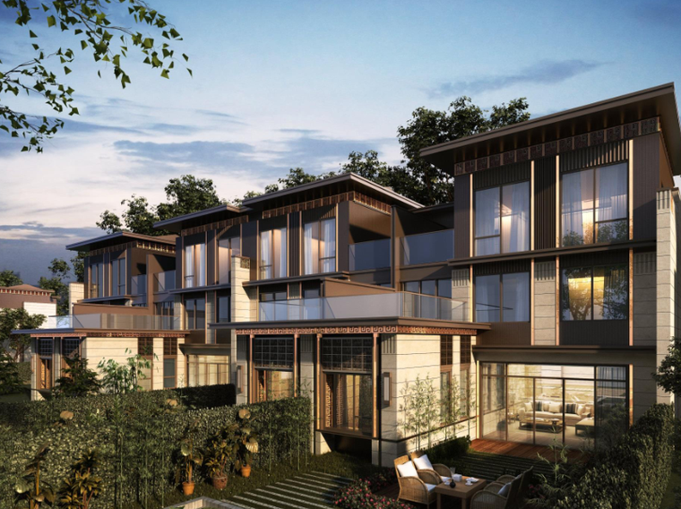 南京新中式豪宅合院 叠拼 洋房建筑方案文本