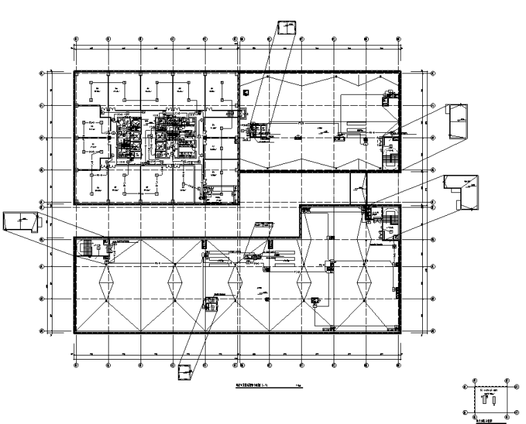 物流产业园规划设计文本资料下载-贵州物流产业园综合楼及配套机房电气施工图