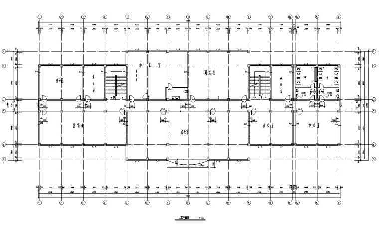 建筑毕业设计计算书资料下载-框架办公毕业设计（计算书、部分建筑等）