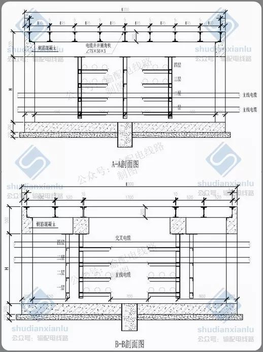 图 八角形四通井交叉示意图