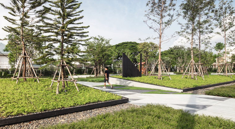 泰国modusvibhavadi居住区公园